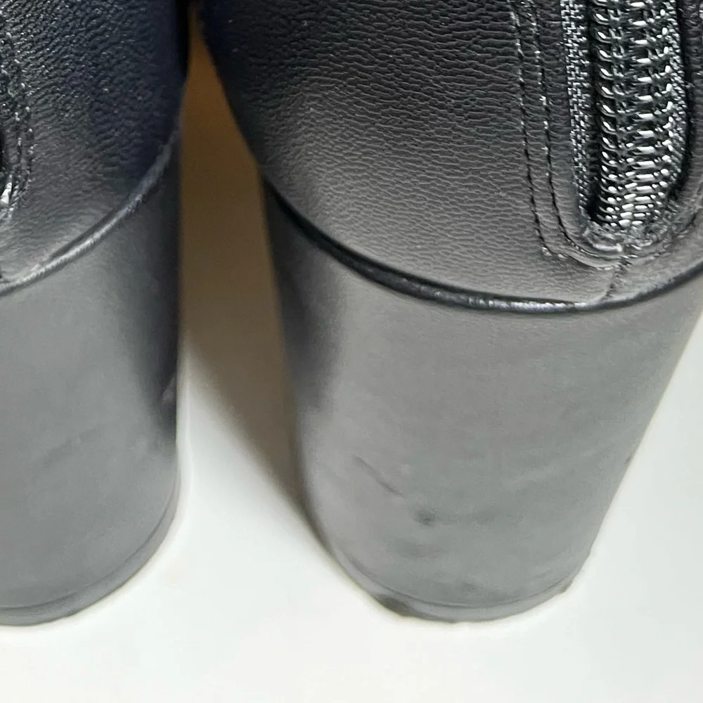 Kari Blue Arianna Lace Up Open Toe Wedge SZ 7.5 - Picture 9 of 12
